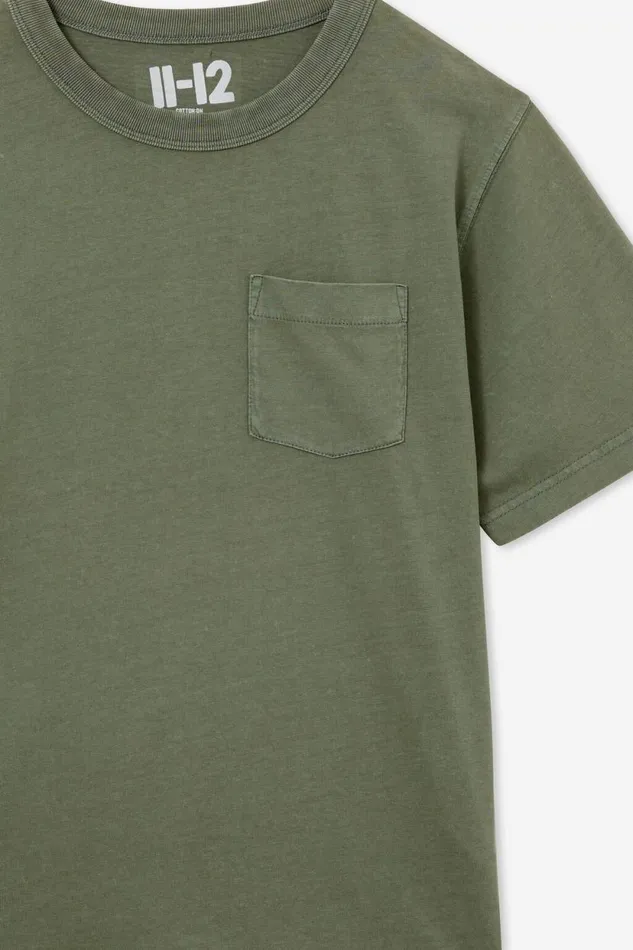The Eddy Essential Short Sleeve Tee Swag Green Wash GirlsBoys Cotton On Extended Sizes 1114 The Eddy Essential Short Sleeve Tee Swag Green Wash GirlsBoys Cotton On Extended Sizes 1114