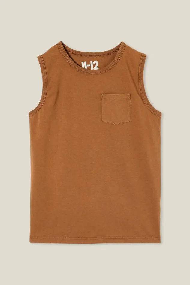 The Eddy Essential Tank Coco Jumbo Wash BoysGirls Cotton On Tops and TShirts