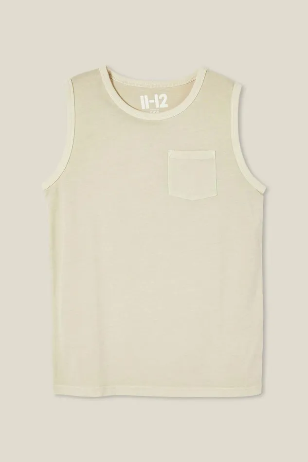 The Eddy Essential Tank Rainy Day Wash BoysGirls Cotton On Tops and TShirts