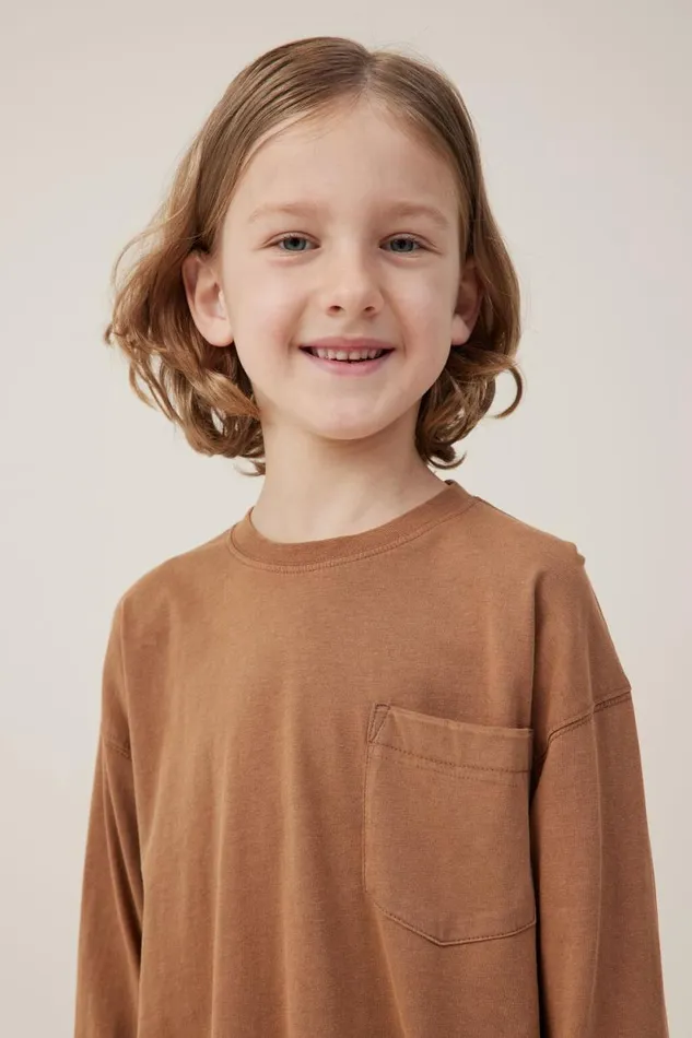 The Essential Long Sleeve Tee Coco Jumbo Boys Cotton On Tops and TShirts The Essential Long Sleeve Tee Coco Jumbo Boys Cotton On Tops and TShirts