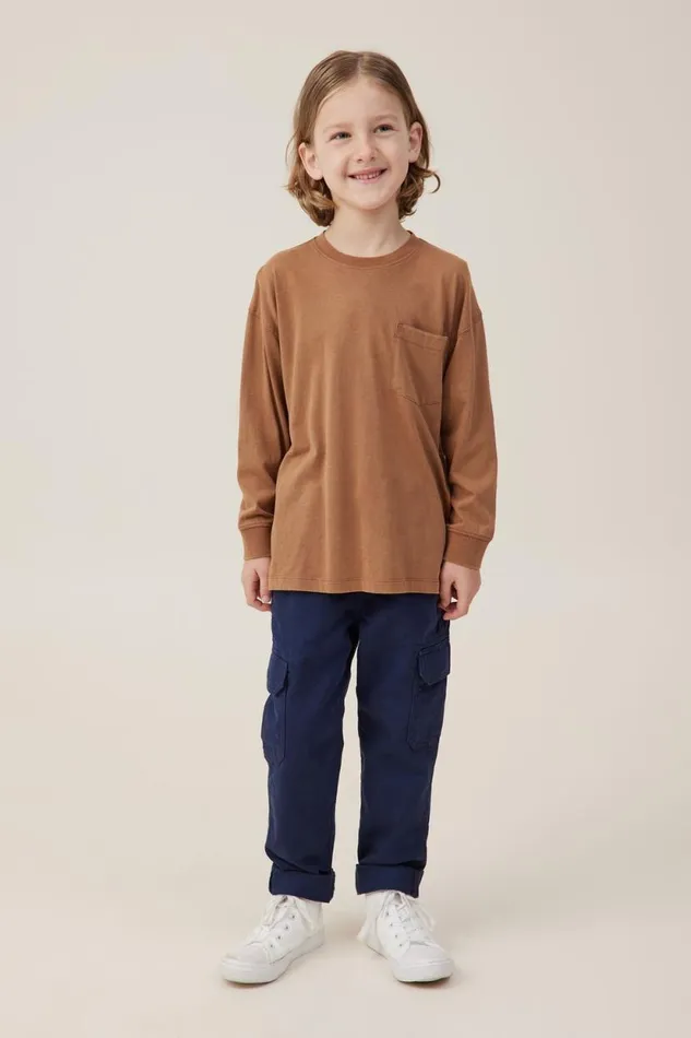 The Essential Long Sleeve Tee Coco Jumbo Boys Cotton On Tops and TShirts The Essential Long Sleeve Tee Coco Jumbo Boys Cotton On Tops and TShirts