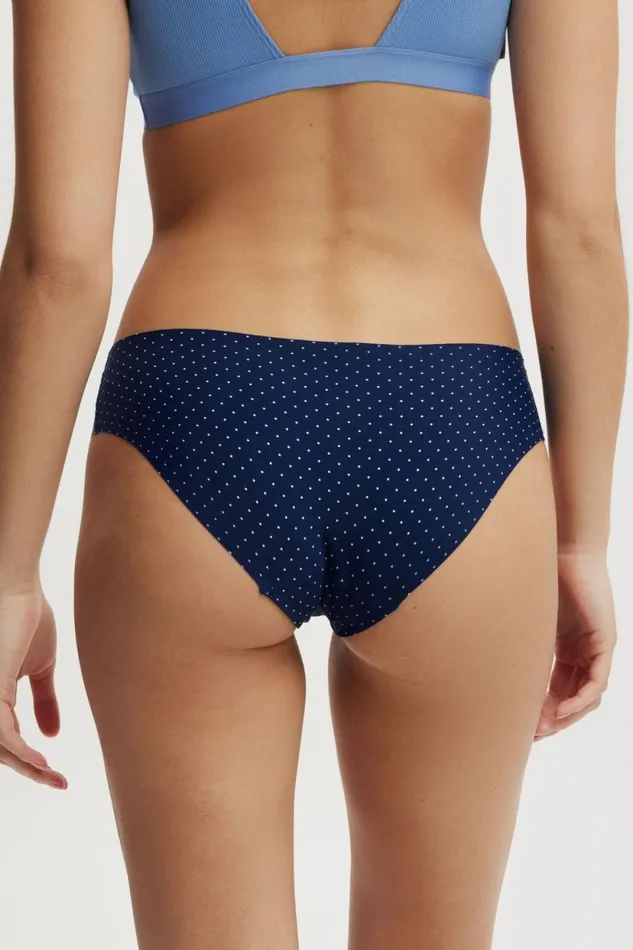 The Invisible Bikini Brief Voyage Navy Polka Dot Women Cotton On Panties The Invisible Bikini Brief Voyage Navy Polka Dot Women Cotton On Panties