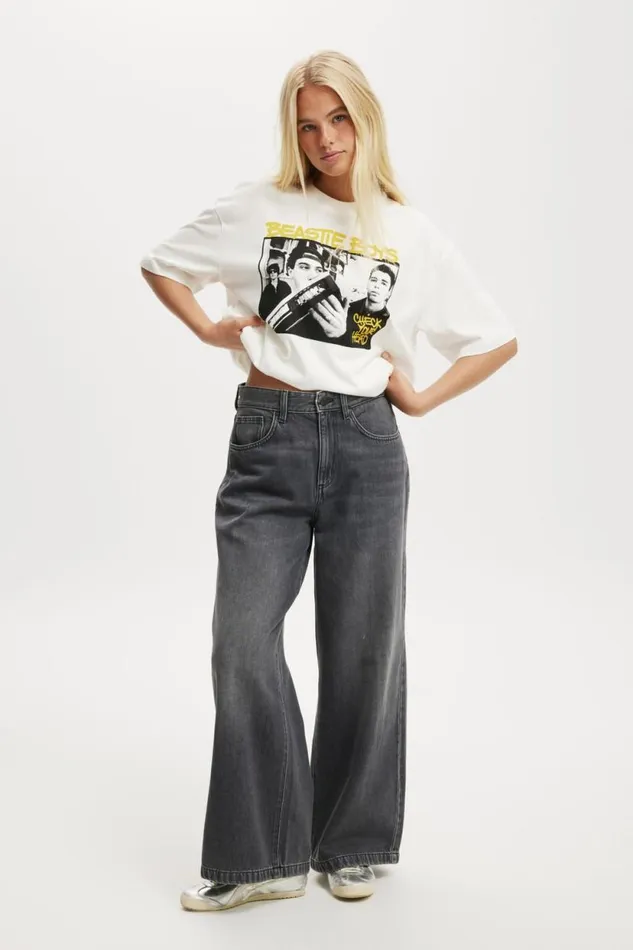 The Lcn Boxy Graphic Tee Lcn Br Beastie Boys Check Your Headvintage W Women Cotton On Tops The Lcn Boxy Graphic Tee Lcn Br Beastie Boys Check Your Headvintage W Women Cotton On Tops