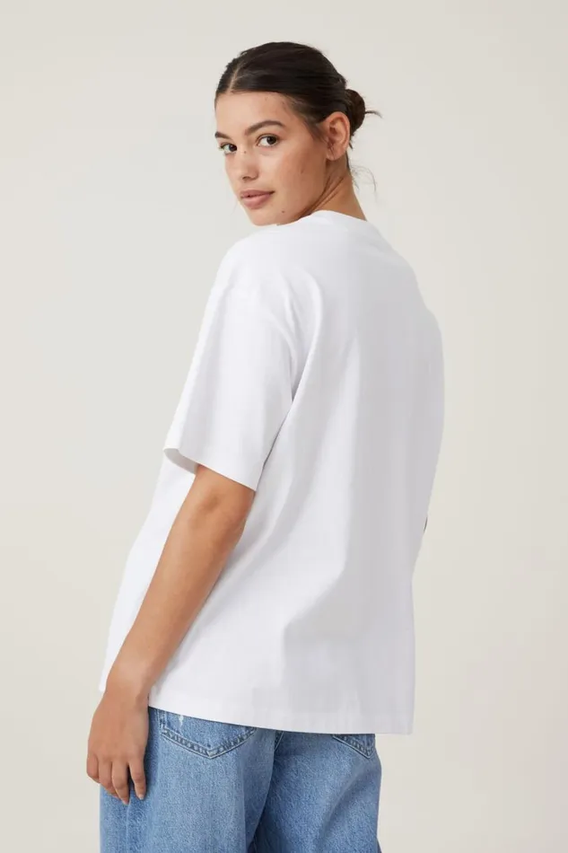 The Premium Boxy Graphic Tee Lorem Ipsum White Women Cotton On Tops The Premium Boxy Graphic Tee Lorem Ipsum White Women Cotton On Tops