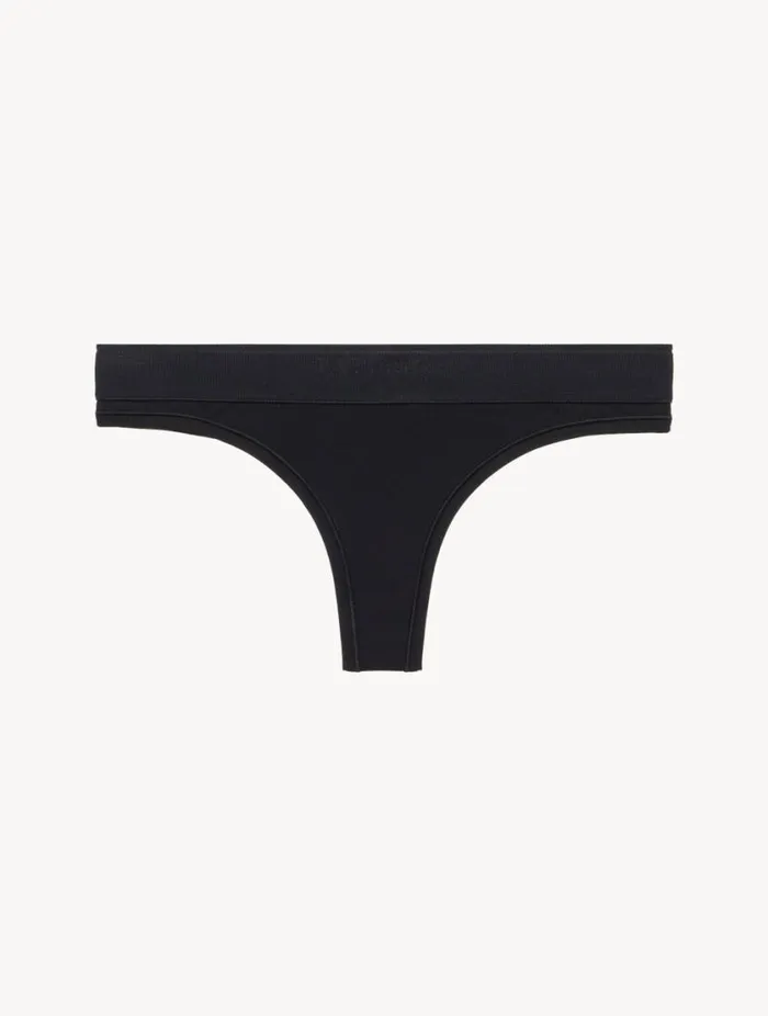 Thong In Black 8211 Online Exclusive Lingerie La Perla G String and Thong