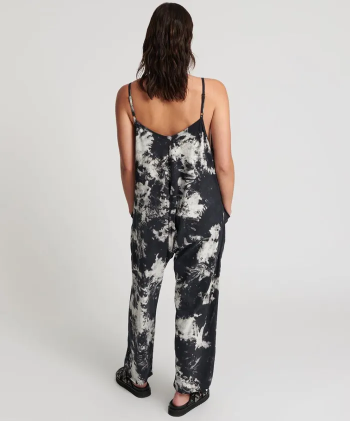 TIE DYE ORGANIC SAVASNA JUMPSUIT Women One Teaspoon Organic Tees TIE DYE ORGANIC SAVASNA JUMPSUIT Women One Teaspoon Organic Tees