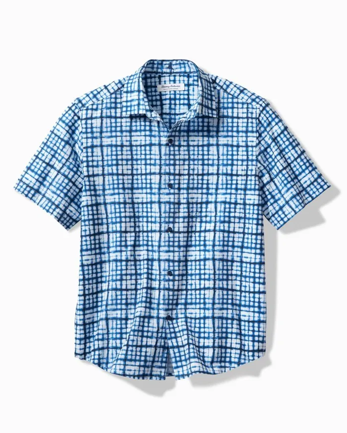 Tommy Bahama Bahama Coast Washed Away IslandZone ShortSleeve Shirt Cobalt Craze Men Shirts Tommy Bahama Bahama Coast Washed Away IslandZone ShortSleeve Shirt Cobalt Craze Men Shirts
