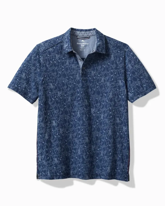 Tommy Bahama Big and Tall Coolside IslandZone Sweater Polo Coastline Big and Tall Polos Tommy Bahama Big and Tall Coolside IslandZone Sweater Polo Coastline Big and Tall Polos