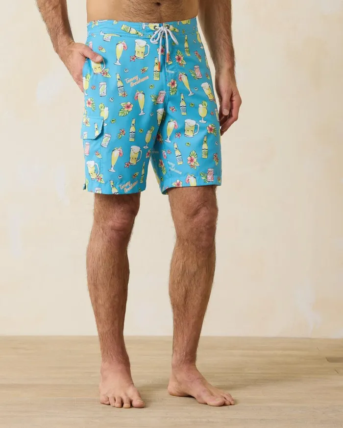 Tommy Bahama Big and Tall Naples Pineapple Hideaway Swim Trunks Tequila Big and Tall Swim and Boardshorts Tommy Bahama Big and Tall Naples Pineapple Hideaway Swim Trunks Tequila Big and Tall Swim and Boardshorts