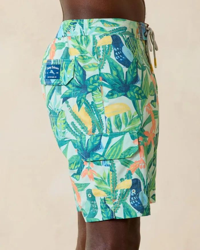 Tommy Bahama Big and Tall Rialto Luau Oasis Swim Trunks Light Sky Big and Tall Swim and Boardshorts Tommy Bahama Big and Tall Rialto Luau Oasis Swim Trunks Light Sky Big and Tall Swim and Boardshorts