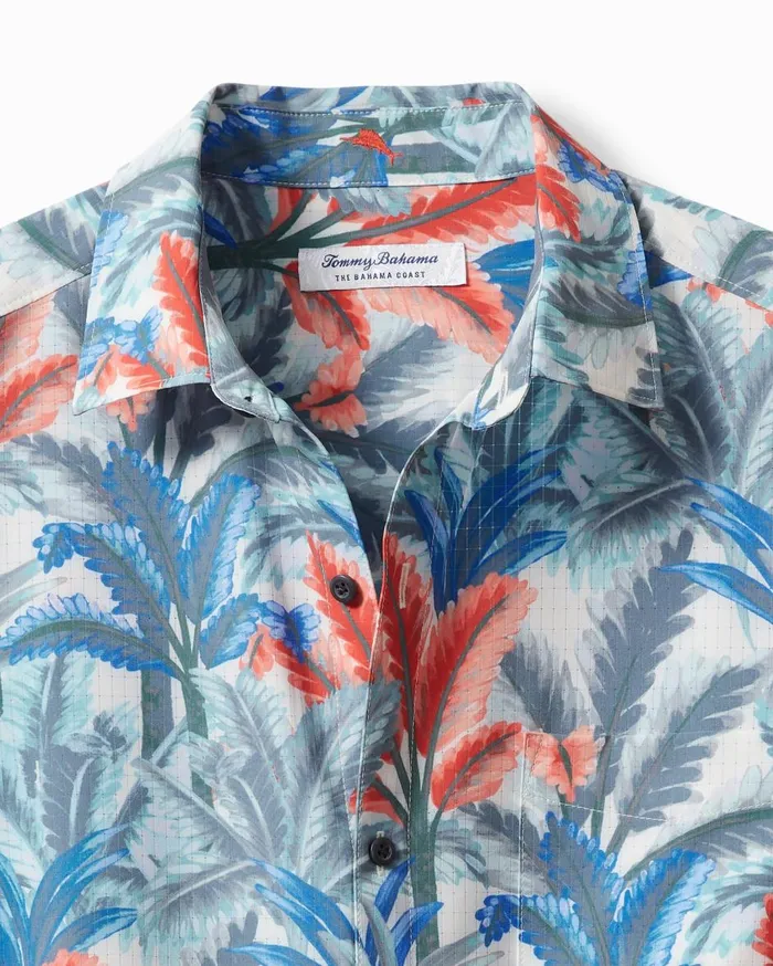 Tommy Bahama Big and Tall Tiki Tumble Silk Camp Shirt Continental Big and Tall Shirts Tommy Bahama Big and Tall Tiki Tumble Silk Camp Shirt Continental Big and Tall Shirts