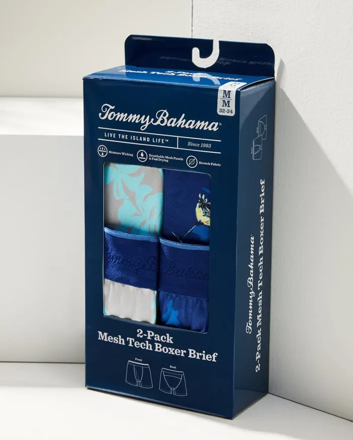 Tommy Bahama Big and Tall Woven Boxers Breakwater Blue MenBig and Tall Underwear Tommy Bahama Big and Tall Woven Boxers Breakwater Blue MenBig and Tall Underwear