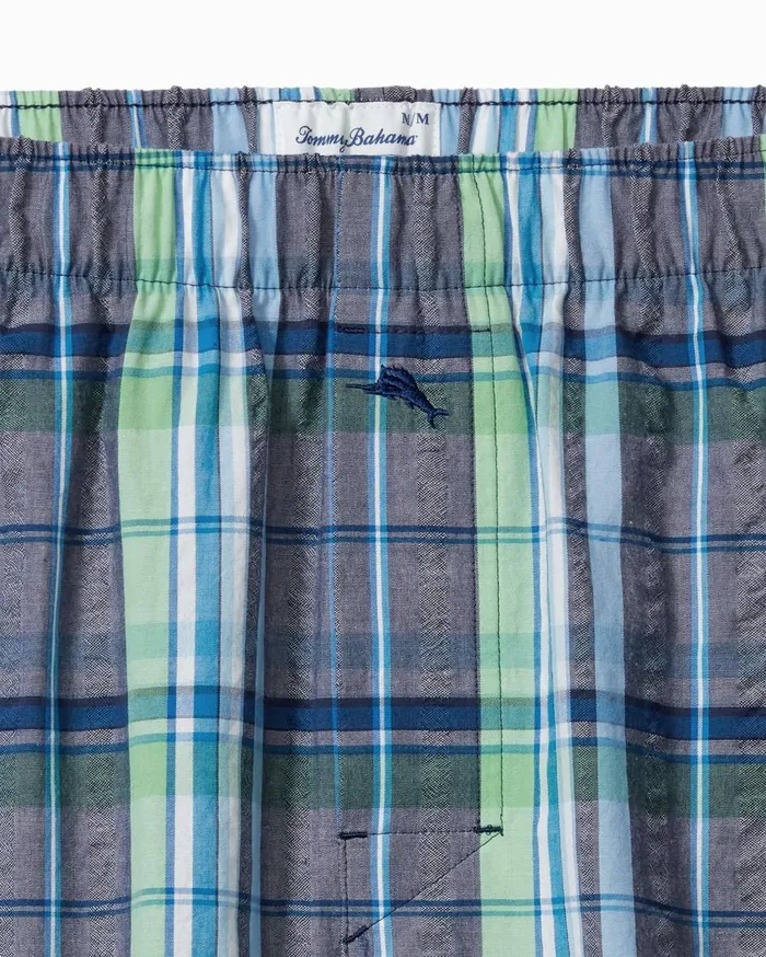 Tommy Bahama Big and Tall Woven Boxers Kingdom Blue MenBig and Tall Underwear Tommy Bahama Big and Tall Woven Boxers Kingdom Blue MenBig and Tall Underwear
