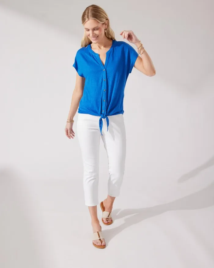 Tommy Bahama Boracay Beach HighRise Boardwalk 15Inch Shorts White Women Jeans