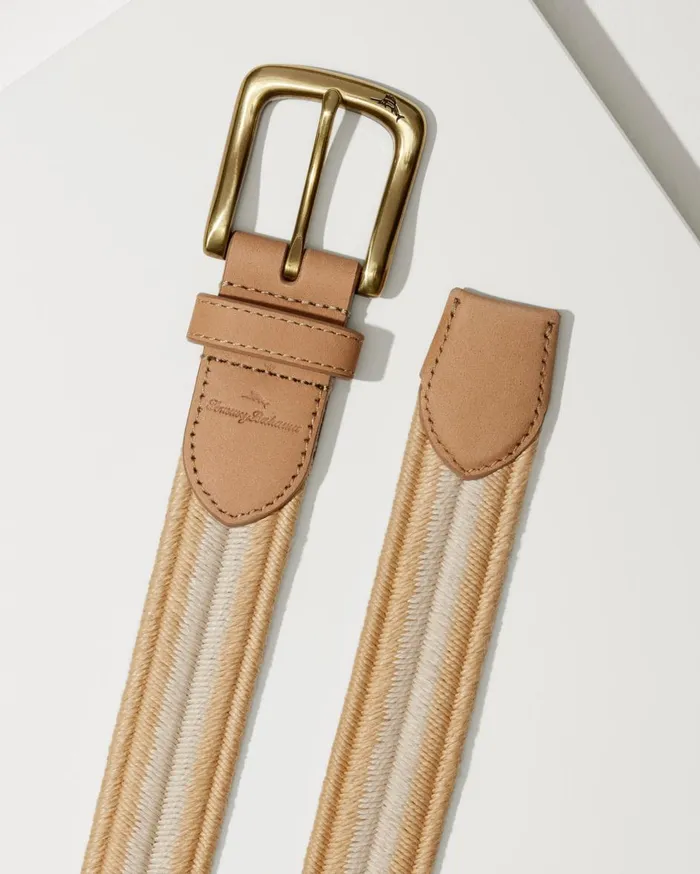 Tommy Bahama Canvas Webbed Belt Navy Men Belts Tommy Bahama Canvas Webbed Belt Navy Men Belts
