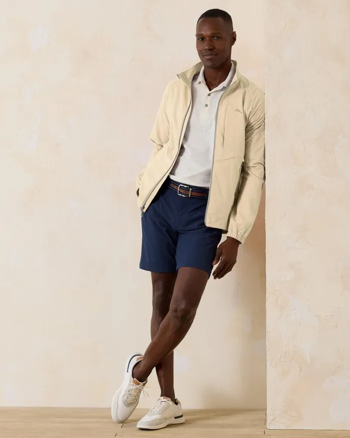 Tommy Bahama Chip Shot IslandZone 10Inch Shorts Concrete Grey Men Shorts Tommy Bahama Chip Shot IslandZone 10Inch Shorts Concrete Grey Men Shorts