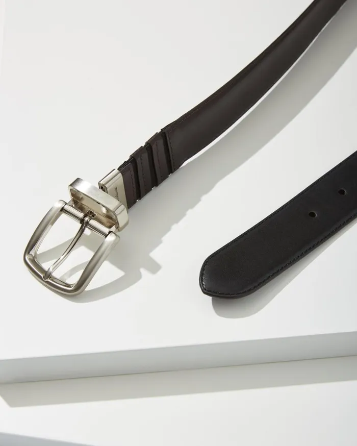 Tommy Bahama Embossed Leather Belt Dark Brown Men Belts Tommy Bahama Embossed Leather Belt Dark Brown Men Belts