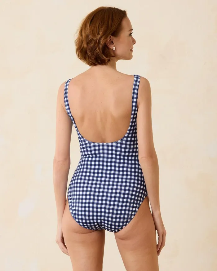 Tommy Bahama Island Cays Cabana WrapFront OnePiece Swimsuit Black Women OnePiece Suits Tommy Bahama Island Cays Cabana WrapFront OnePiece Swimsuit Black Women OnePiece Suits