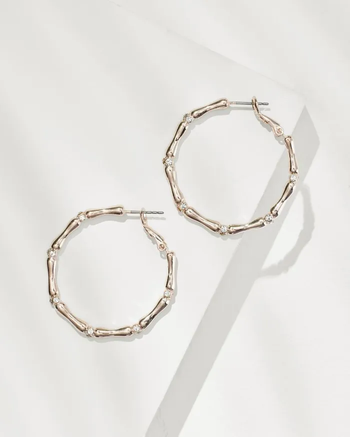 Tommy Bahama Island Essence Rose Gold Bamboo Hoop Earrings Rose Gold Women Jewelry Collections Tommy Bahama Island Essence Rose Gold Bamboo Hoop Earrings Rose Gold Women Jewelry Collections