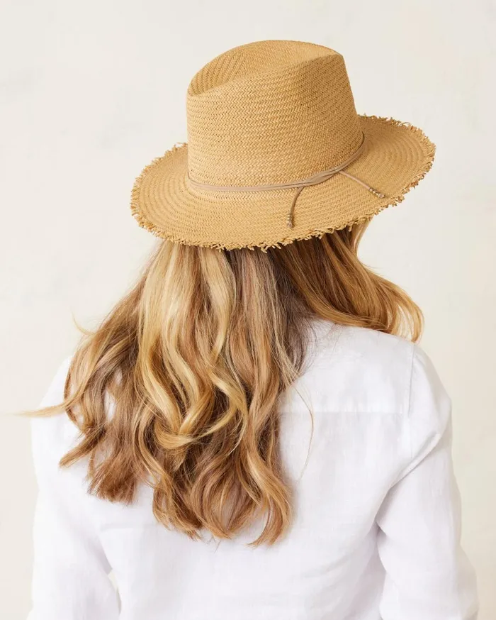 Tommy Bahama Lucy Fringed Panama Hat Bleachdot Dash Women Hats and Caps Tommy Bahama Lucy Fringed Panama Hat Bleachdot Dash Women Hats and Caps