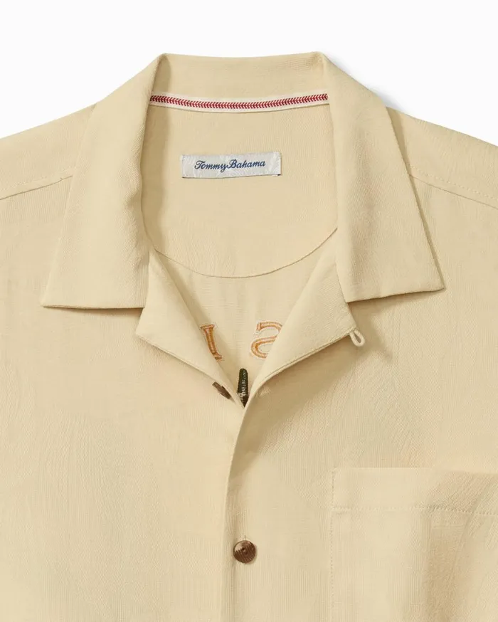 Tommy Bahama MLB Spring Training 2024 Cactus League Silk Camp Light Honey Men Shirts Tommy Bahama MLB Spring Training 2024 Cactus League Silk Camp Light Honey Men Shirts