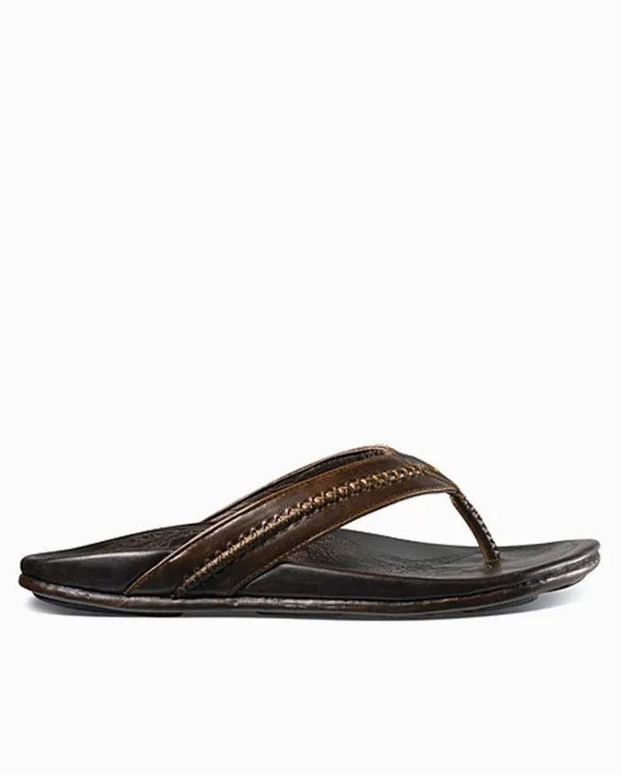 Tommy Bahama OluKai Hiapo Sandals Lava Rock MenBig and Tall Shoes and Sandals Tommy Bahama OluKai Hiapo Sandals Lava Rock MenBig and Tall Shoes and Sandals
