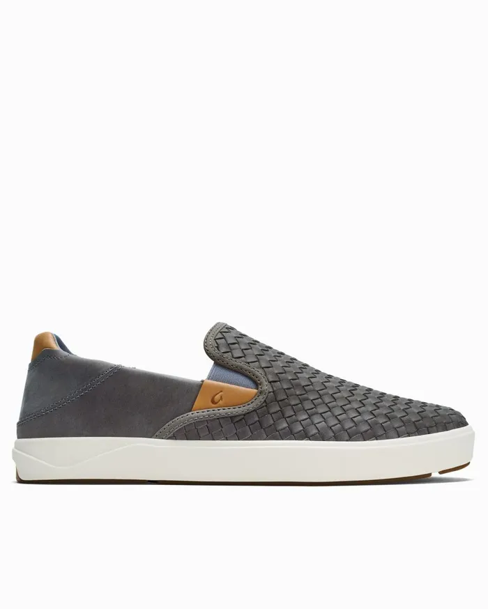 Tommy Bahama OluKai Kkaha Leather SlipOn Shoes Dark Java MenBig and Tall Shoes and Sandals Tommy Bahama OluKai Kkaha Leather SlipOn Shoes Dark Java MenBig and Tall Shoes and Sandals