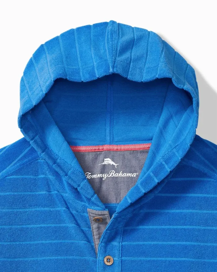 Tommy Bahama Poolside Terry Horizon Baja Hoodie Palace Blue Men Sweatshirts Tommy Bahama Poolside Terry Horizon Baja Hoodie Palace Blue Men Sweatshirts
