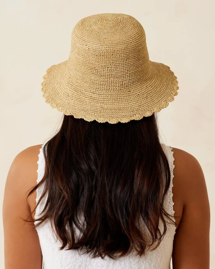 Tommy Bahama Raffia Braided Floppy Hat Natural Women Hats and Caps Tommy Bahama Raffia Braided Floppy Hat Natural Women Hats and Caps