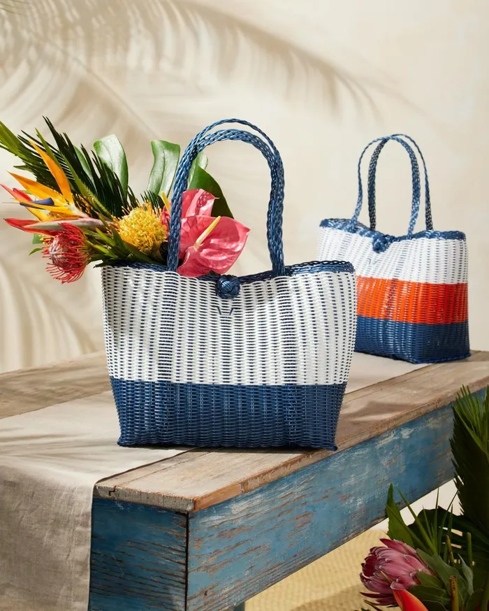Tommy Bahama Solid With A Diamond Woven Beach Tote Blue Fog WomenBeach and Home Handbags and Clutches Tommy Bahama Solid With A Diamond Woven Beach Tote Blue Fog WomenBeach and Home Handbags and Clutches
