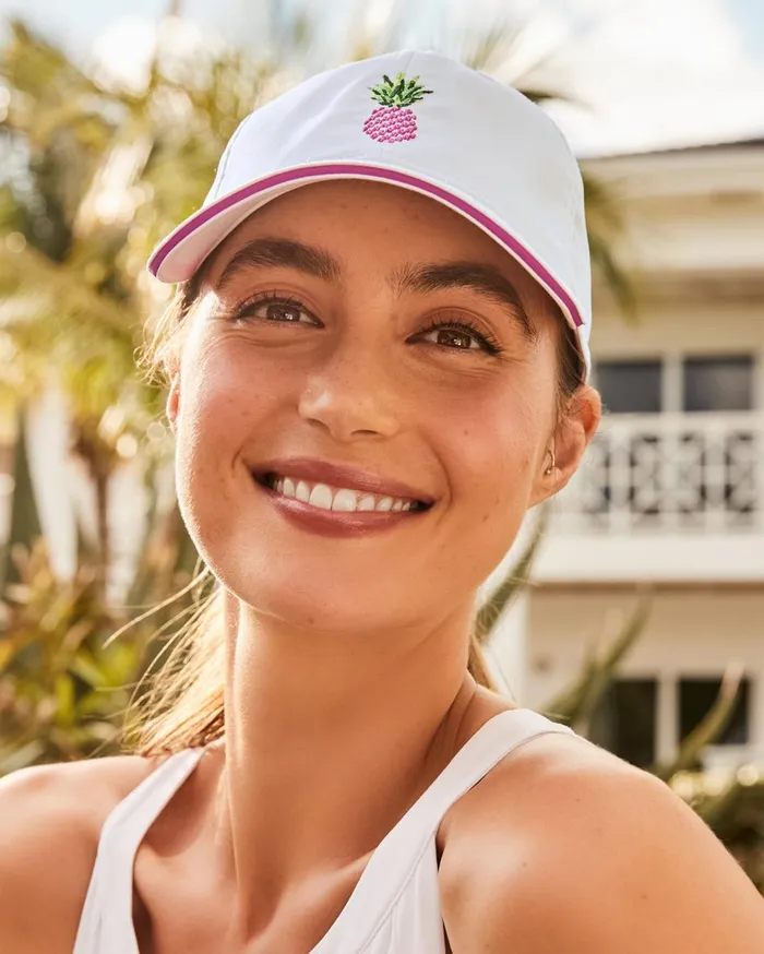 Tommy Bahama The Sandy Tropics Cap White Women Hats and Caps Tommy Bahama The Sandy Tropics Cap White Women Hats and Caps