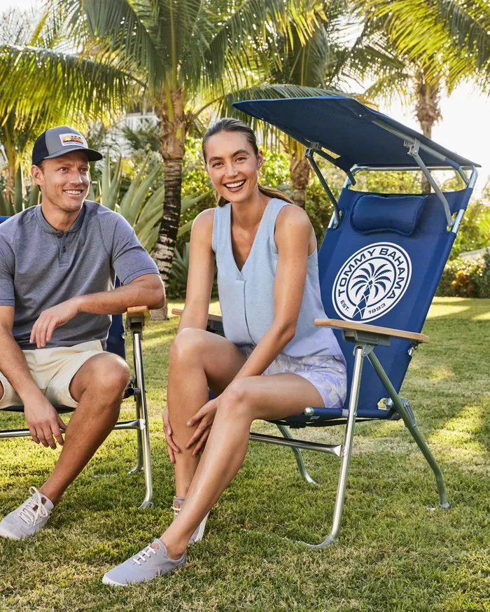 Tommy Bahama Tommy Bahama Wavy Marlin Deluxe Backpack Beach Chair Navy Beach and Home Beach Chairs Tommy Bahama Tommy Bahama Wavy Marlin Deluxe Backpack Beach Chair Navy Beach and Home Beach Chairs