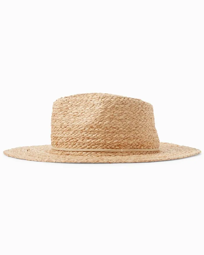 Tommy Bahama UltraBraid Fold Back Bow Hat Leopard Women Hats and Caps Tommy Bahama UltraBraid Fold Back Bow Hat Leopard Women Hats and Caps
