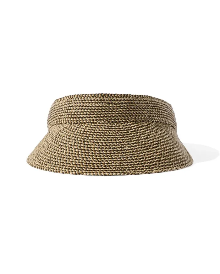 Tommy Bahama UltraBraid Packable Visor Brown Multi Women Luggage and Travel Tommy Bahama UltraBraid Packable Visor Brown Multi Women Luggage and Travel