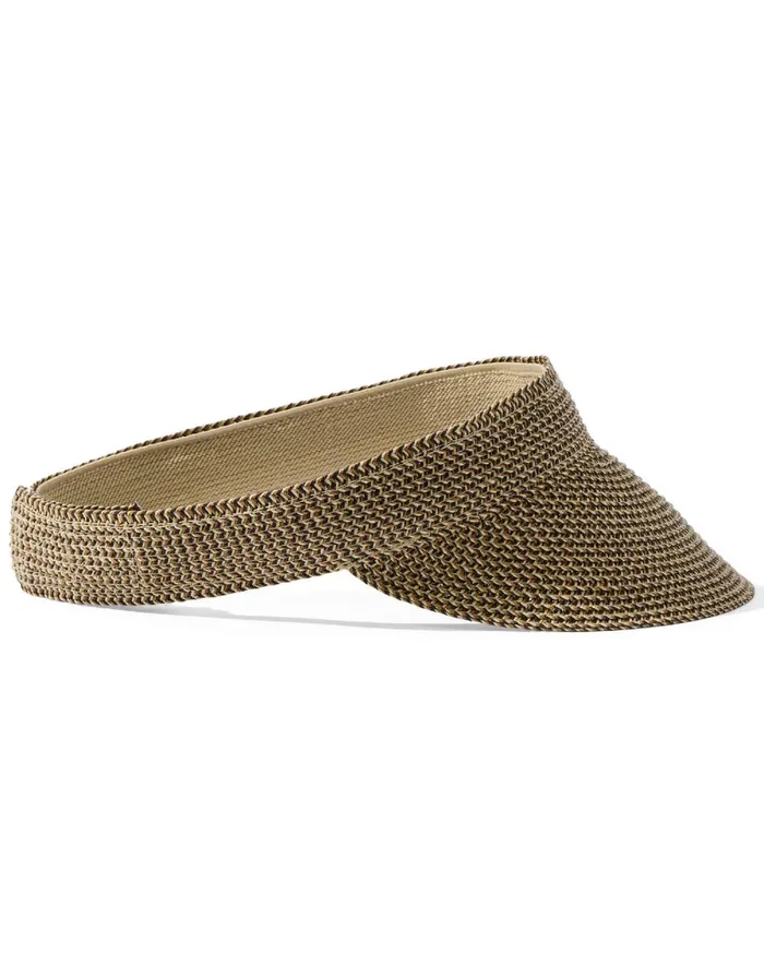 Tommy Bahama UltraBraid Packable Visor Brown Multi Women Luggage and Travel Tommy Bahama UltraBraid Packable Visor Brown Multi Women Luggage and Travel