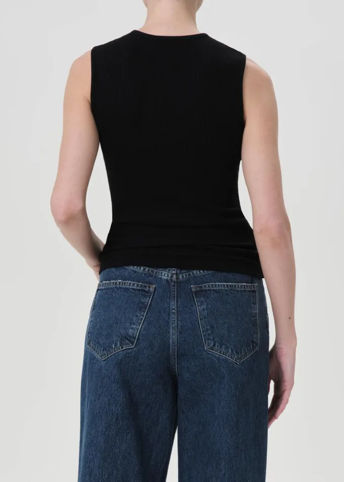 Tops and Bodysuits Women Agolde Binx Tank In Black