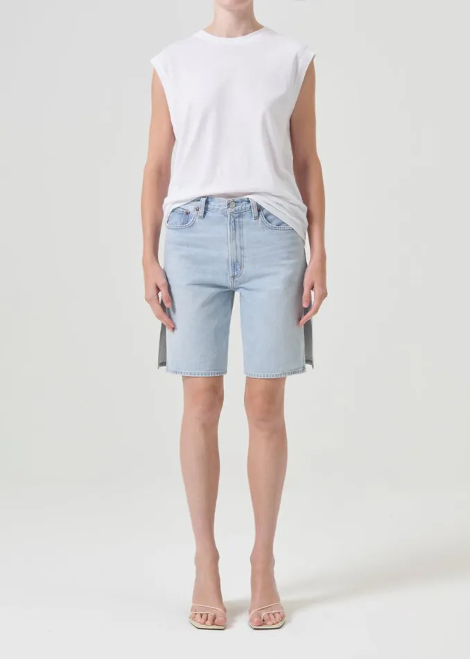 Tops and Bodysuits Women Agolde Raya Muscle Tee In White