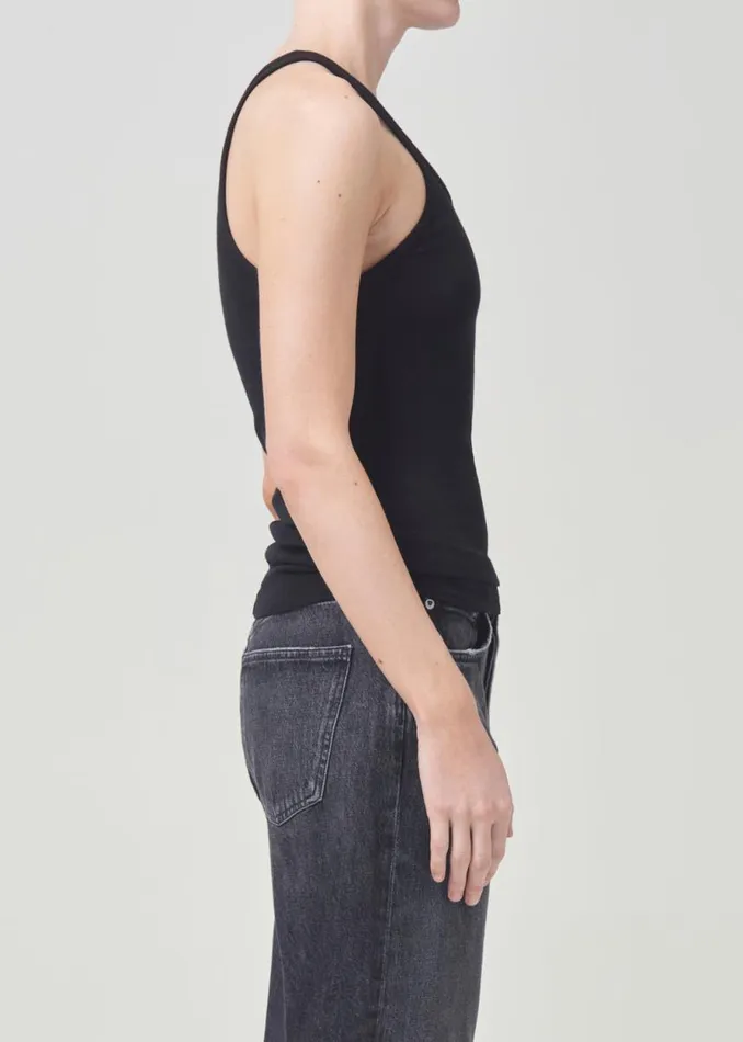 Tops and Bodysuits Women Agolde Zane Tank In Black