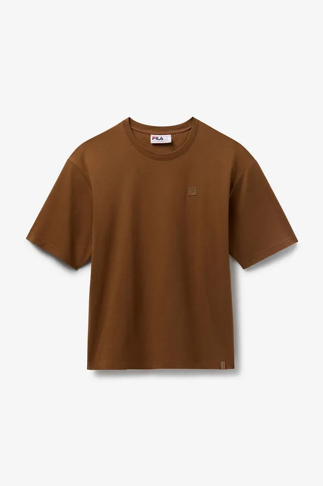 Tops and TShirts Men Fila Apex Relaxed Box Tee 200 Emperador