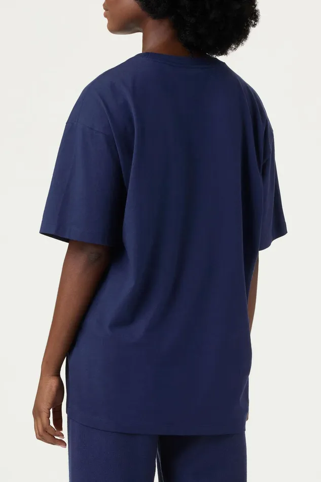 Tops and TShirts Men Fila Classic Relaxed Tee 400 Fila Navy Tops and TShirts Men Fila Classic Relaxed Tee 400 Fila Navy