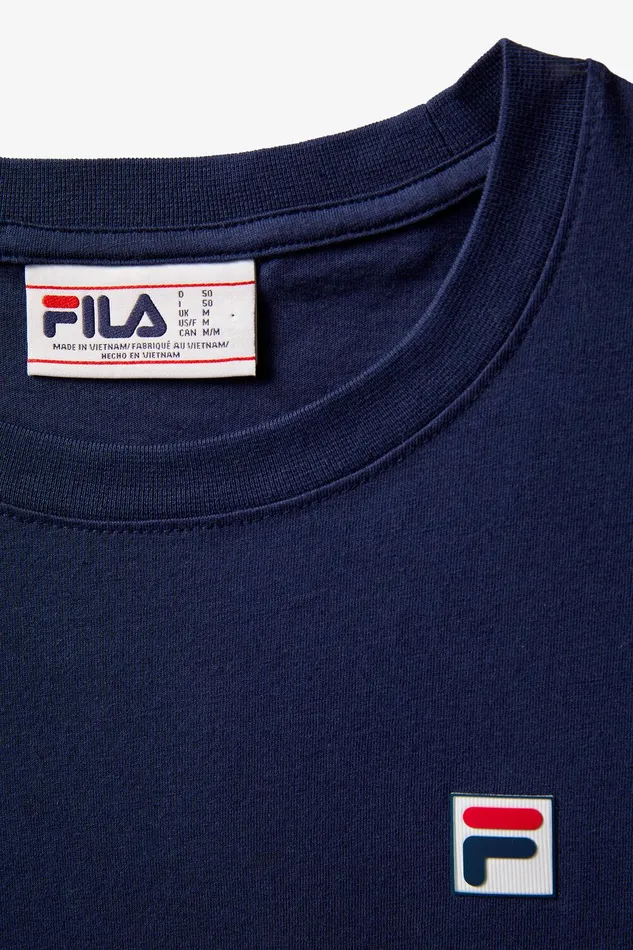 Tops and TShirts Men Fila Classic Relaxed Tee 400 Fila Navy Tops and TShirts Men Fila Classic Relaxed Tee 400 Fila Navy
