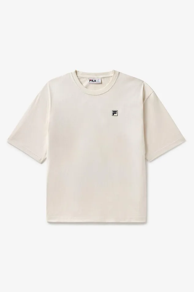 Tops and TShirts Men Fila Country Club Raquet Box Tee 920 Gardenia