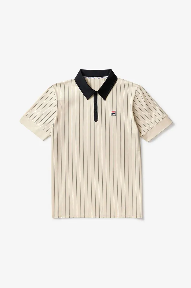 Tops and TShirts Men Fila Performance Iconic BB1 Polo 927 Angorablack