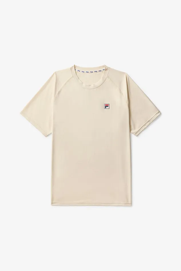 Tops and TShirts Men Fila Short Sleeve Crewneck 920 Angora