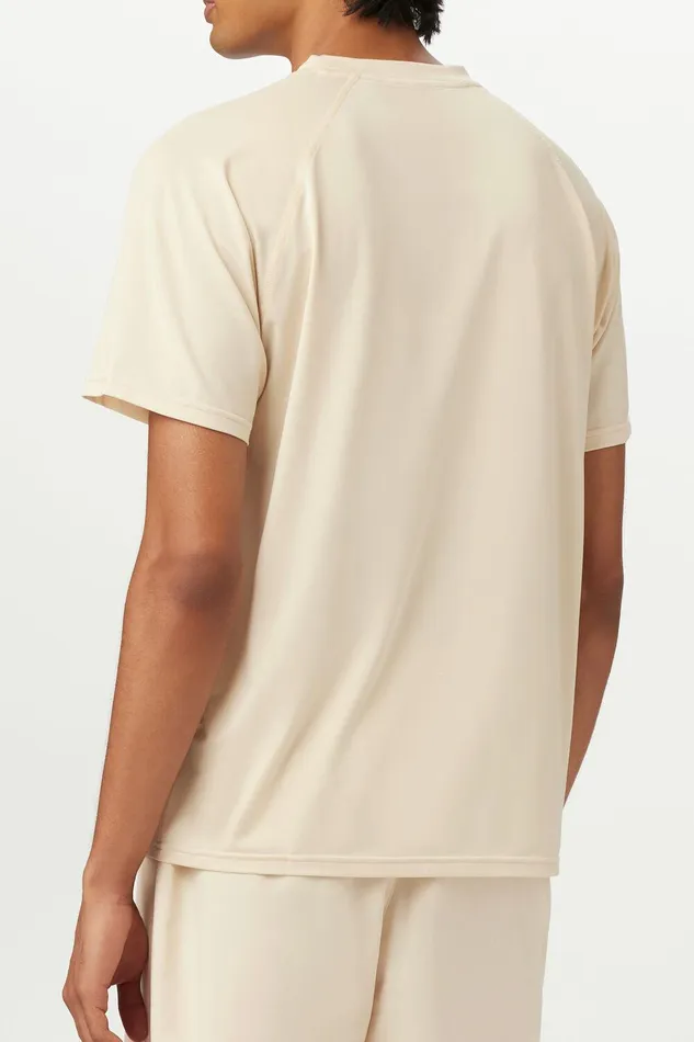 Tops and TShirts Men Fila Short Sleeve Crewneck 920 Angora Tops and TShirts Men Fila Short Sleeve Crewneck 920 Angora