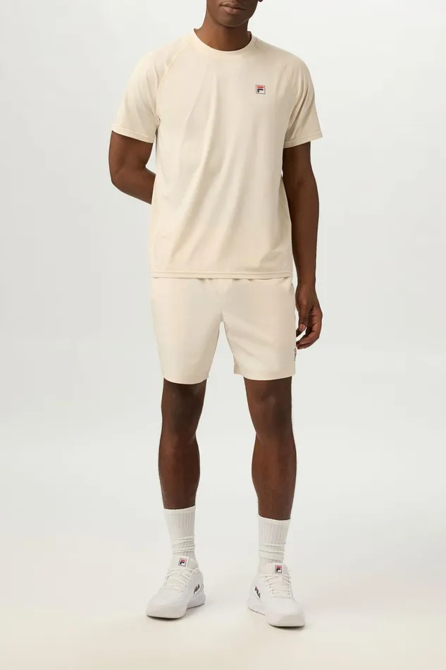 Tops and TShirts Men Fila Short Sleeve Crewneck 920 Angora Tops and TShirts Men Fila Short Sleeve Crewneck 920 Angora