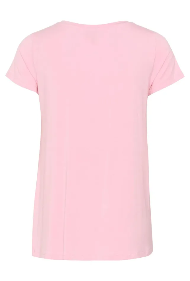 Tops and TShirts Women CULTURE CUpoppy Tshirt Lilac Sachet