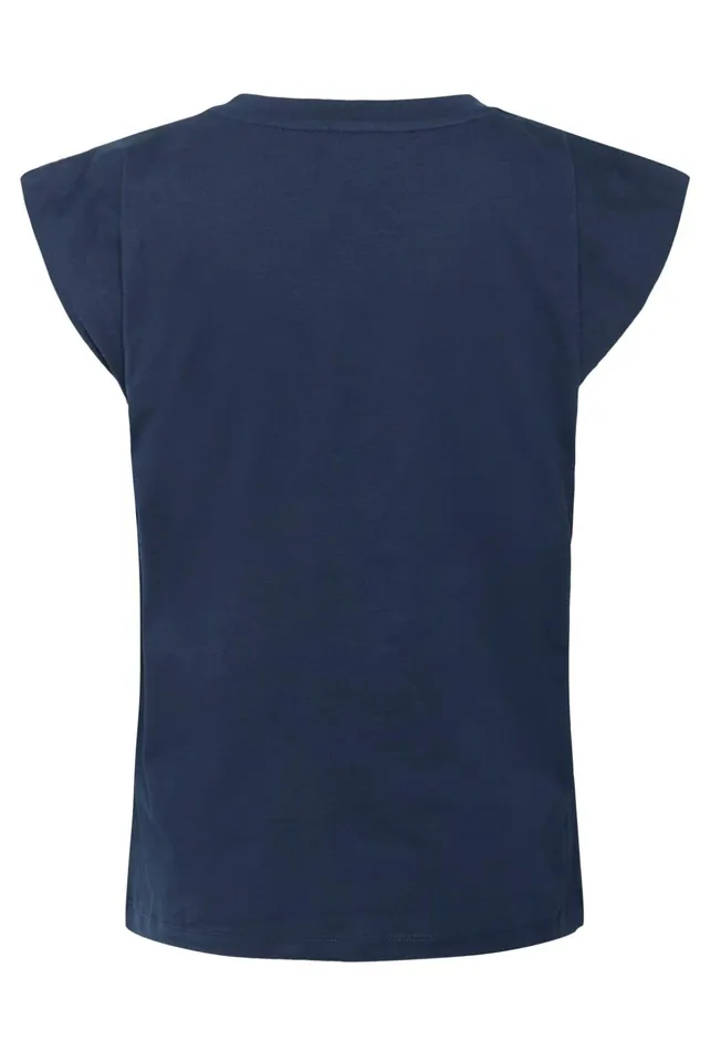 Tops and TShirts Women CULTURE CUroxy Tshirt Bluewhite