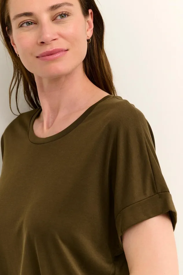 Tops and TShirts Women CULTURE Kajsa Tshirt Demitasse