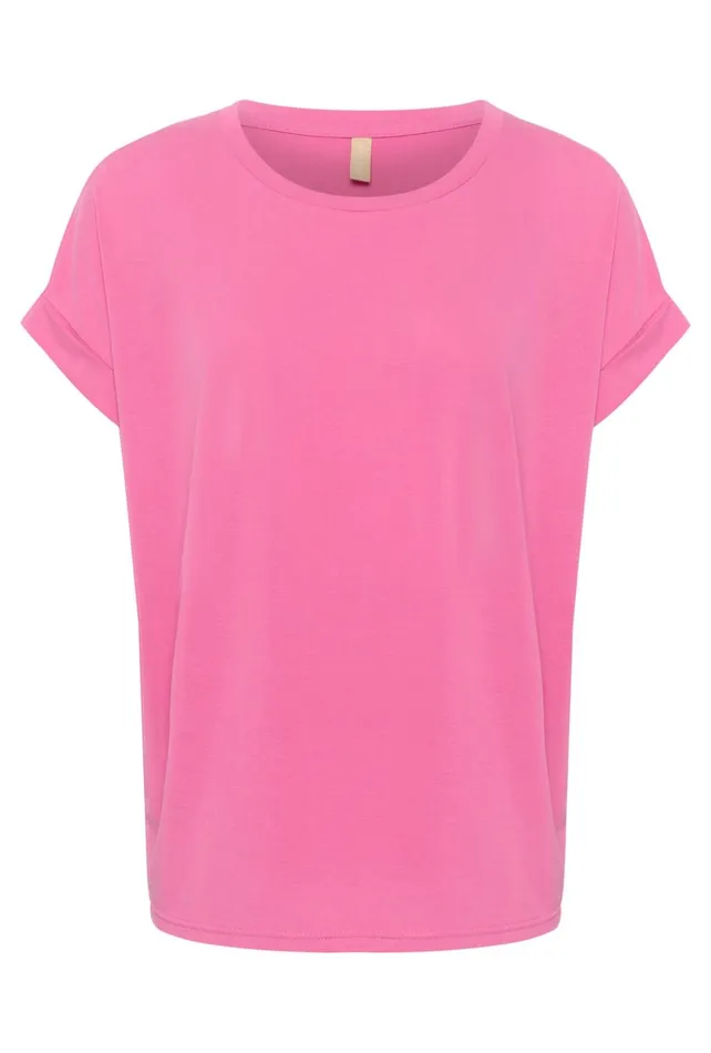 Tops and TShirts Women CULTURE Kajsa Tshirt Phlox Pink